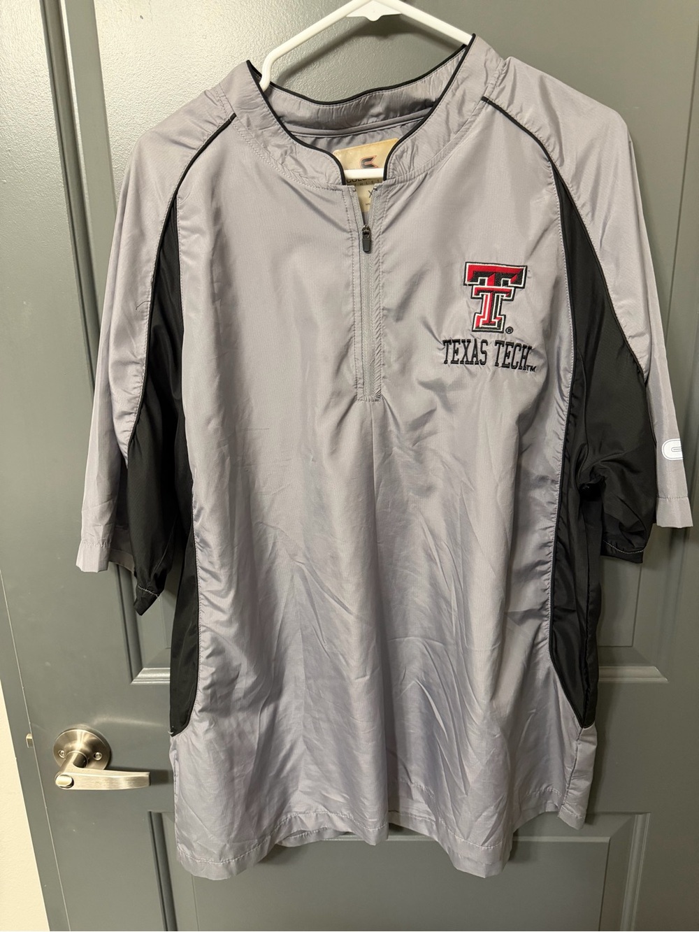 Texas Tech Red Raiders Colosseum Men’s XL Short Sleeve Windbreaker Pullover